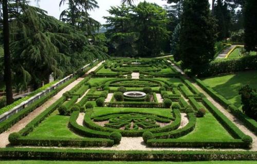 Vatican gardens
